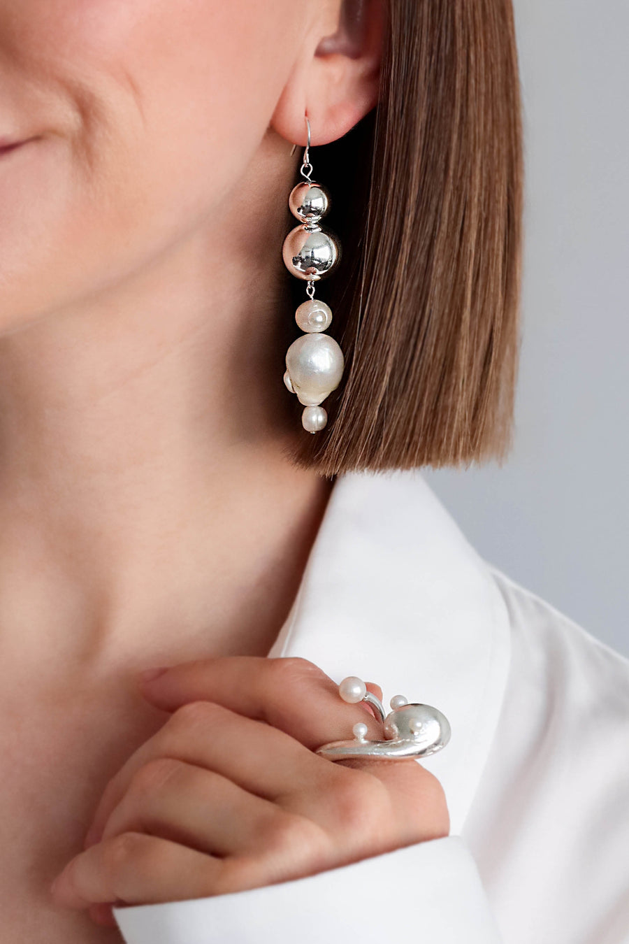 Luminous Strata Earrings